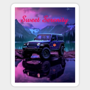 Sweet Serenity Jeep Sticker